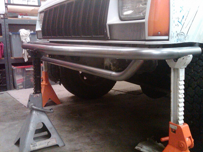 Jeep cherokee front tube bumper #3