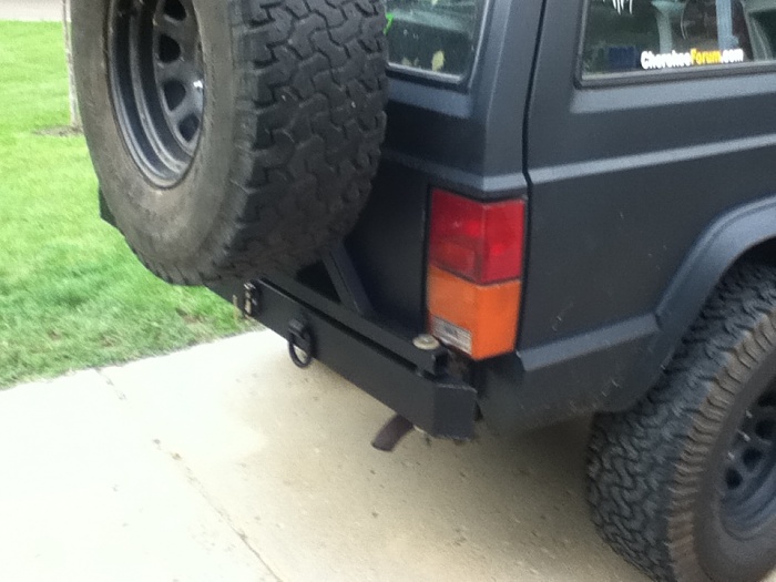 Jeep xj rear tire carrier #2