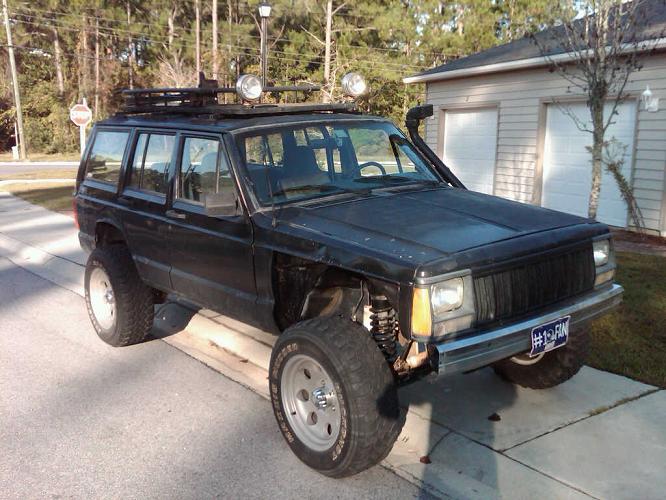 '95 XJ lifted w/ trailer for sale - Jeep Cherokee Forum