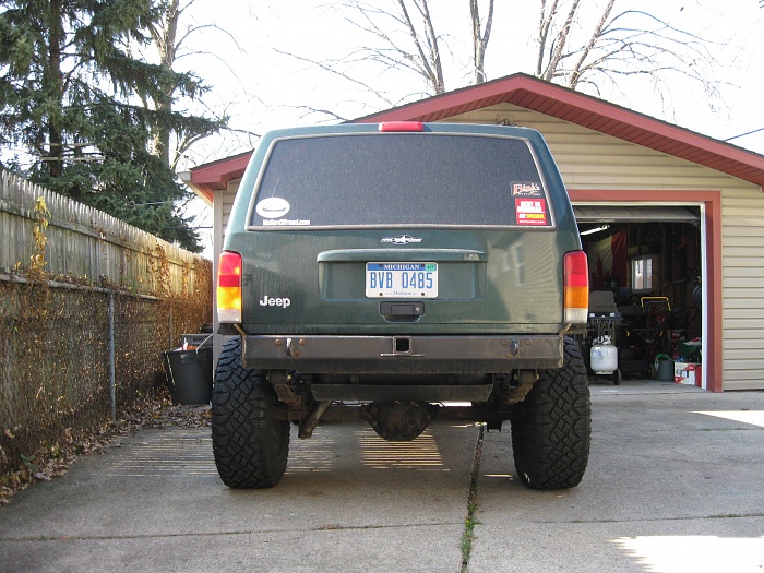 Install rear bumper jeep cherokee #4