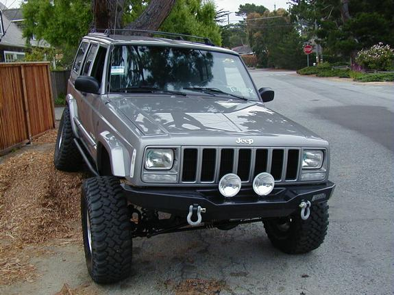 2000 Jeep grand cherokee offroad bumper #3