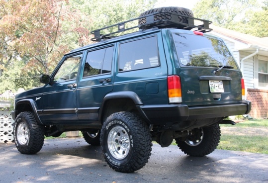 2000 Jeep grand cherokee largest tire size