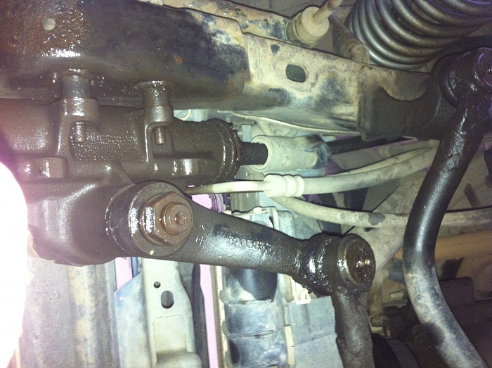 1999 Jeep cherokee power steering fluid leak #2