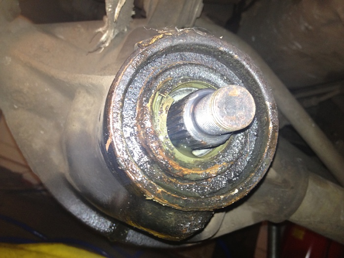 Jeep rear pinion seal replacement #3