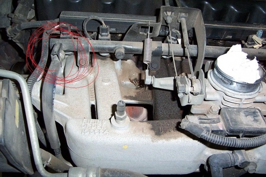 Fuel rail leak jeep #3