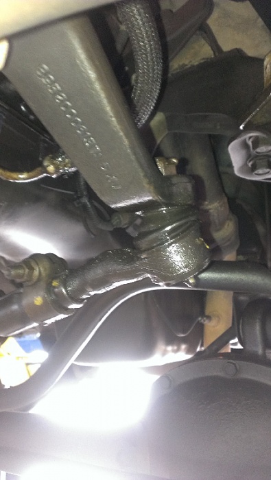 Chrysler power steering fluid leak coming from #5