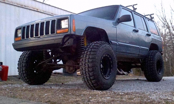 Jeep xj front bumper removal
