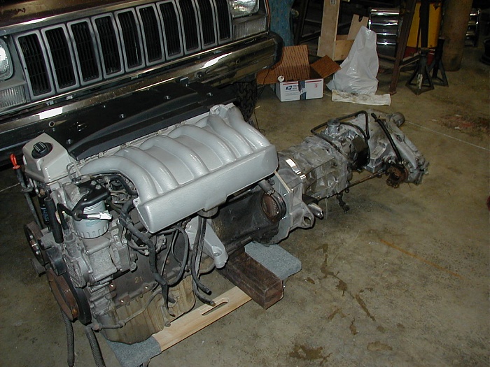 Jeep with mercedes engine #5