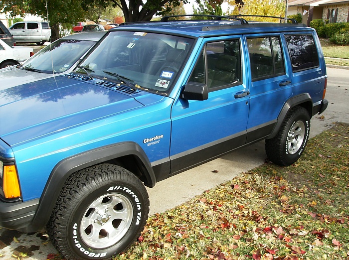 Light blue jeep cherokee #5