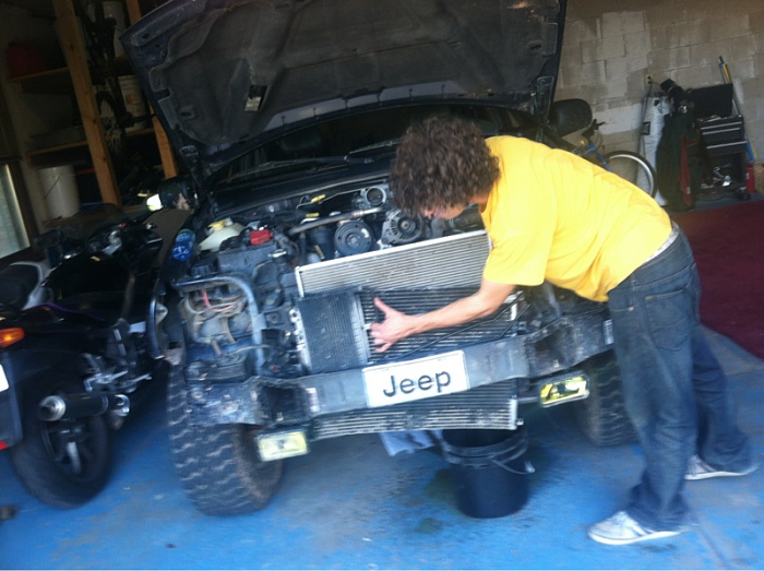 Jeep grand cherokee wj engine swap #1