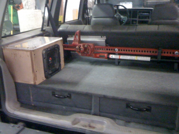 Jeep xj storage box #4
