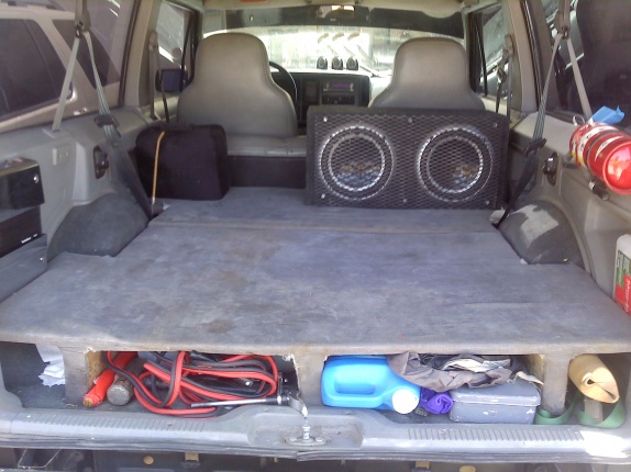 Jeep cherokee gear storage #2