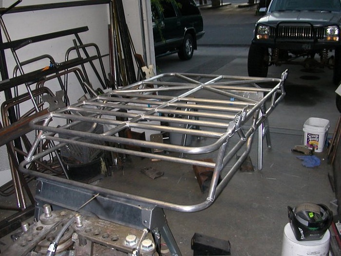 Aluminum jeep roof racks