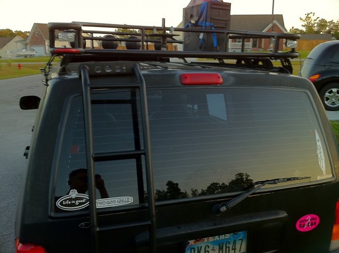 Jeep cherokee roof racks with light bars