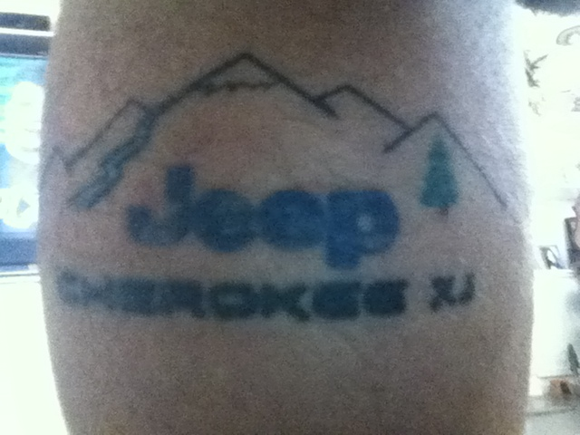 mountain tattoos. Any jeep tattoos out there?