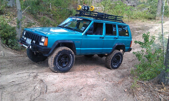 Jeep cherokee turquoise #2