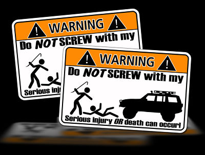 Funny bumper stickers - Page 2 - Jeep Cherokee Forum