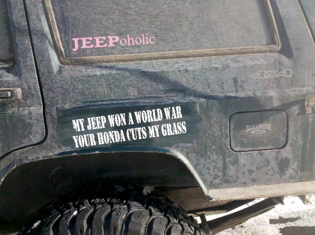 Jeep chick stickers #4