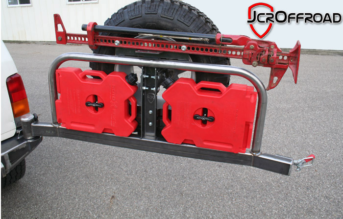 Jeep cherokee rear bumper spare tire carrier #5