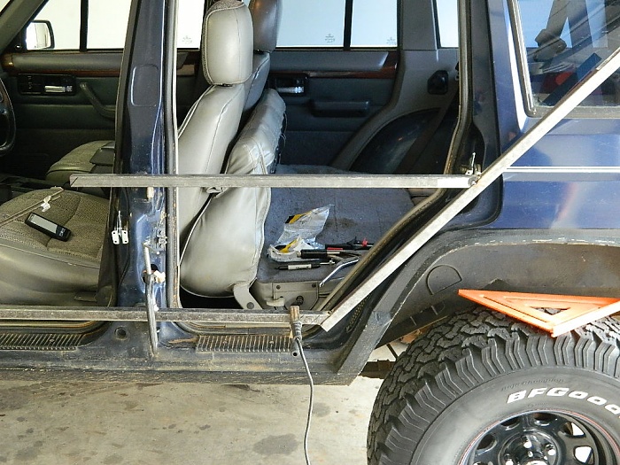 Jeep xj square tube doors