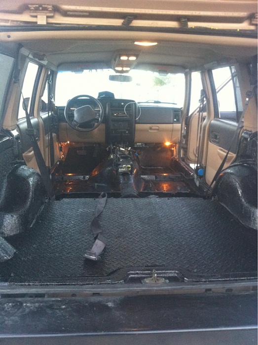 Rhino lining floor? - Jeep Cherokee Forum