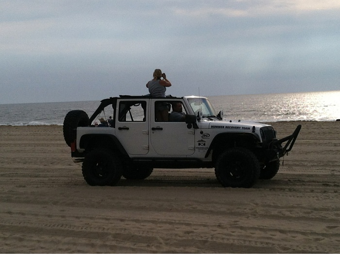 Jeep in ocean #5