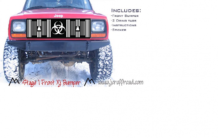 Hooligan Off Road Custom XJ Grill!!-jeep-xj-grill-biohazard.jpg