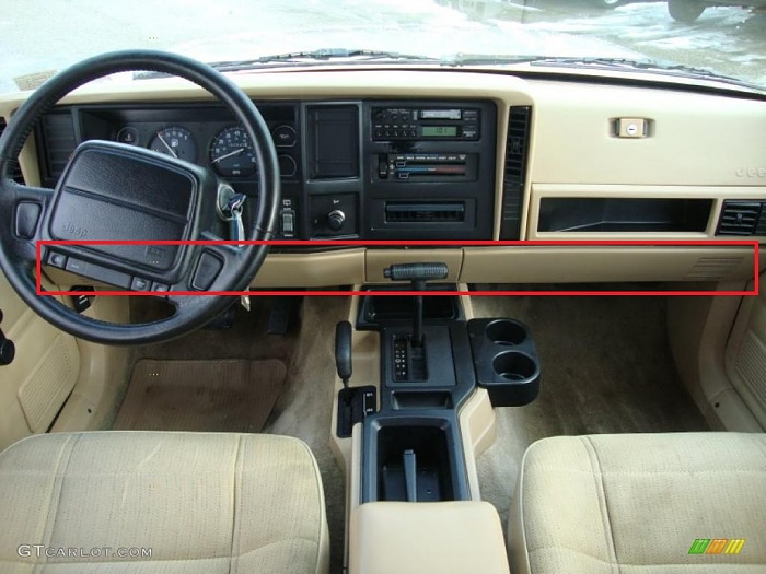 86'-96' Lower Dash Panel -Tan-43371188.jpg