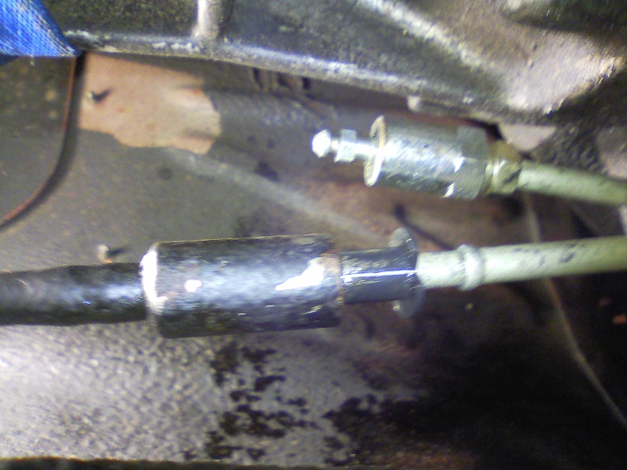 My clutch pedal goes almost to the floor before barely engaging....any ideas??-hydraulic_line_slave_cylinder.jpg