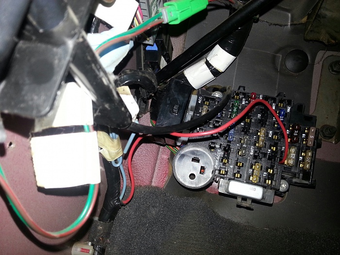 Power Steering Squeal &amp; Wiring Issue??-20121227_155301.jpg
