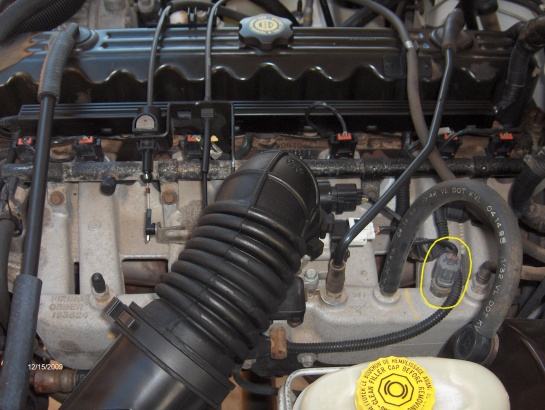 Where is the MAT sensor on a 98 ? - Jeep Cherokee Forum