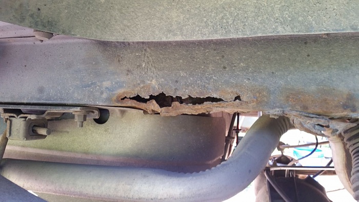 Frame rail rust - is this fixable? - Jeep Cherokee Forum
