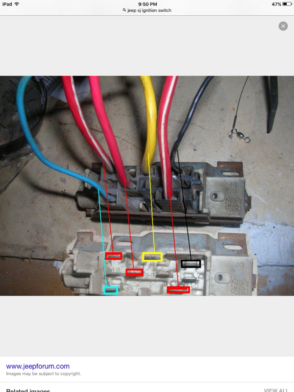 Electical Wiring Mess (Ignition Switch?) - Jeep Cherokee Forum