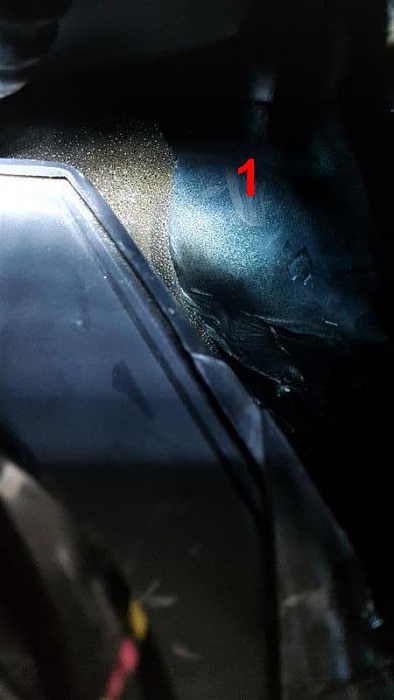 water leak passenger side from top of HVAC-1.jpg