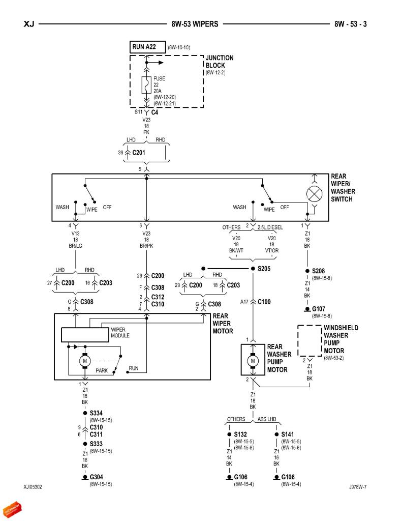 Washer Pump Wiring  U0026 Problems