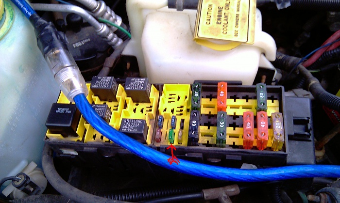 help: I have a 94 xj 4.0 L blows 30 amp maxi fuse for the engine control-imag0042.jpg