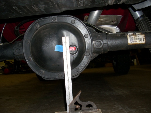 Modifying Fill Plug hole on Chrysler 8.25" Jeep Cherokee
