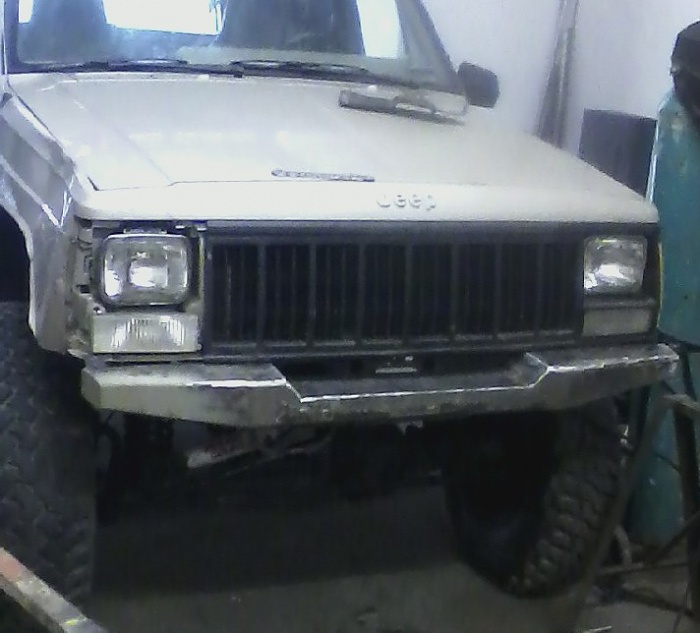 What did you do to your XJ today??-mounted-bumper.jpg