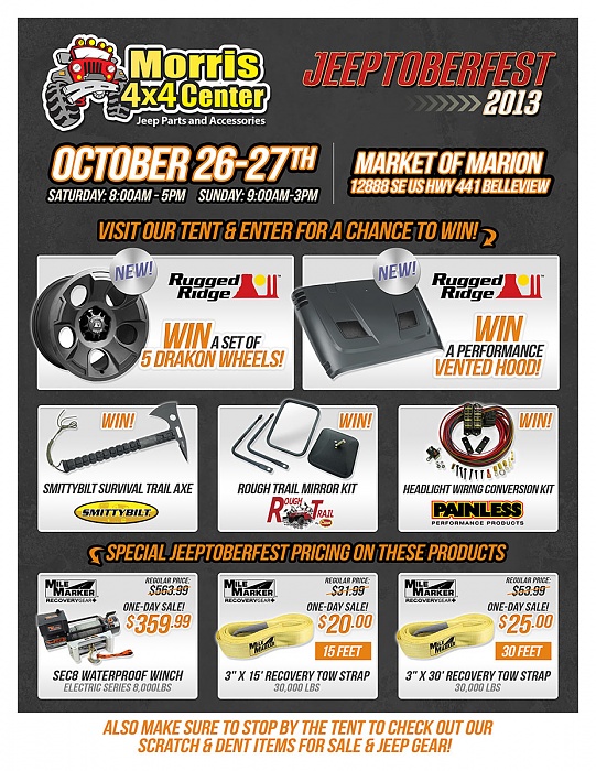 Jeeptoberfest 2013 - Morris 4x4 Giveaways &amp; Discounts!-jeeptoberfest-flyer.jpg