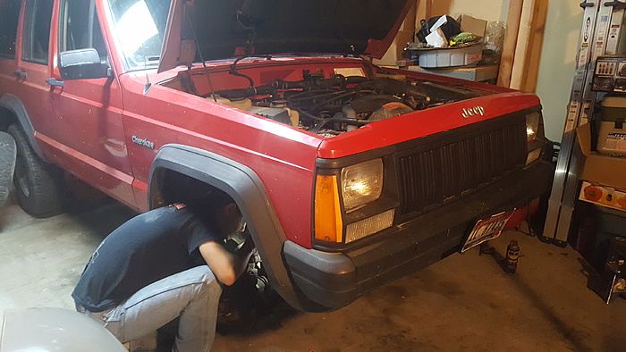 Project- &quot;Cheap Cherokee Challenge&quot; Slow Build...-20170329_195904.jpg