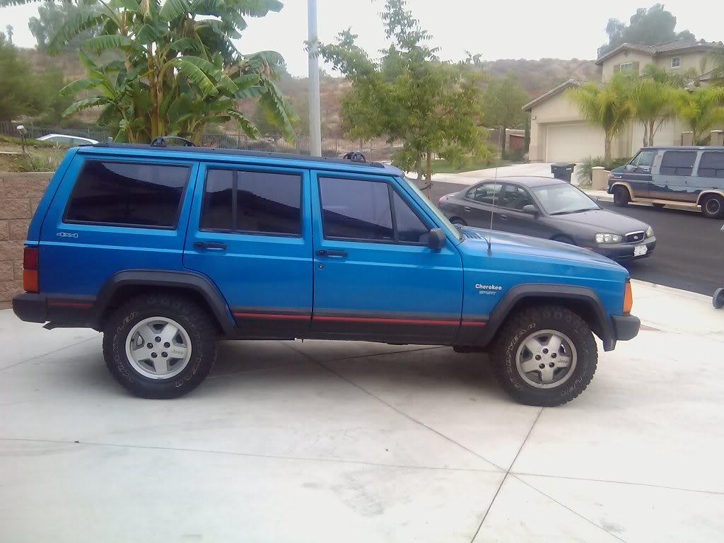 93 Blue Socal First Xj Going To Be Long Project Jeep Cherokee Forum