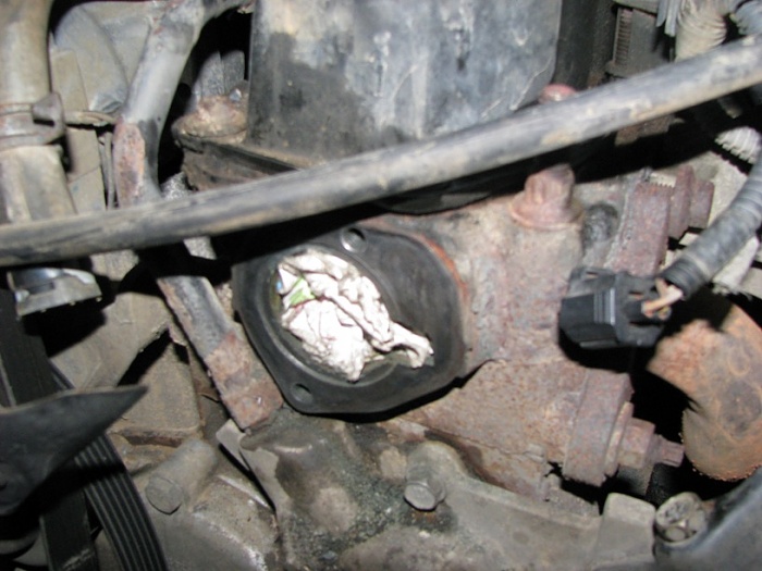 Cooling System Upgrade-08-old-gasket-material-removed.jpg