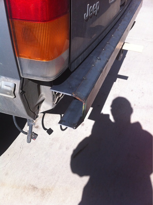 Custom built rear bumper and tire carrier-image-1033473940.jpg