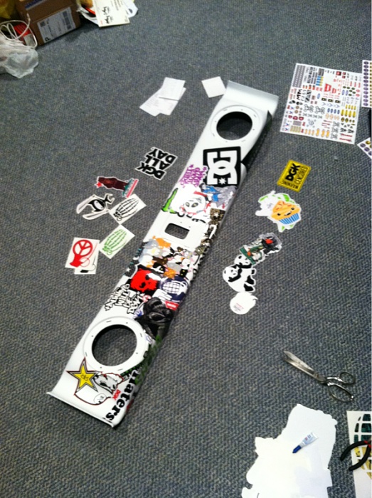 Refinishing rear sound bar to be covered in stickers-image-4267733171.jpg