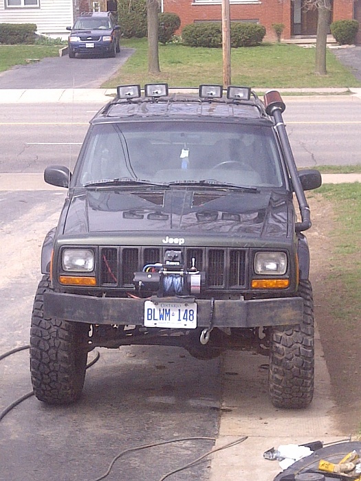 What did you do to your Cherokee today?-new-lightrack-hood-vents-snorkel.jpg