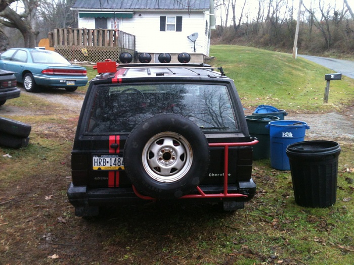 Factory tire carrier installed!-image-1758318521.jpg