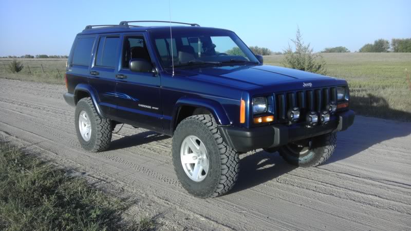 The Patriot Blue Xj Club Jeep Cherokee Forum