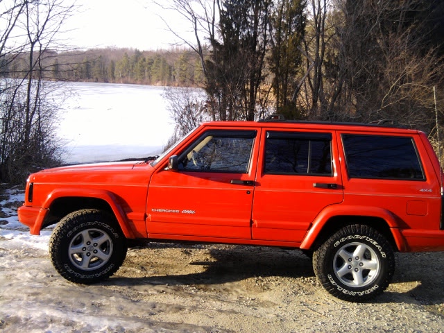 2001 jeep cherokee wheel size