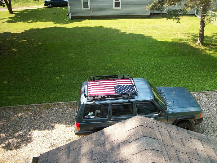 didn't want to spend money on tint so....-jeepflag.jpg