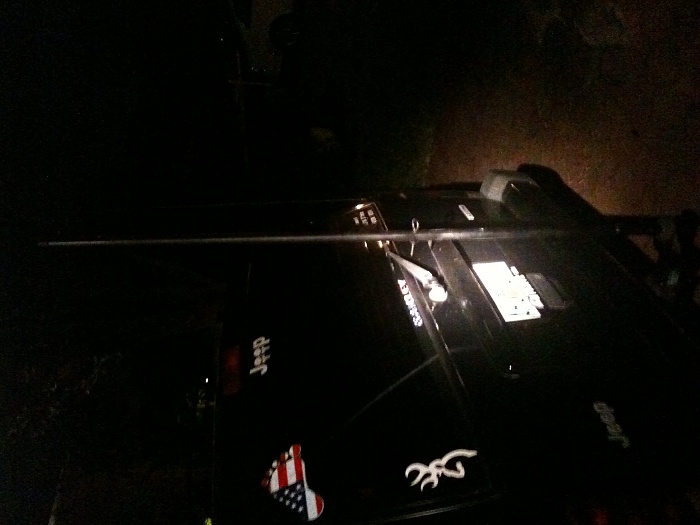 What did you do to your Cherokee today?-flag-pole-dark-outside-.jpg